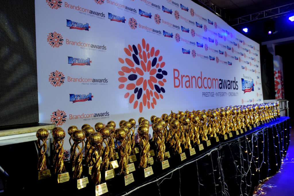 Brandcom Awards plaques